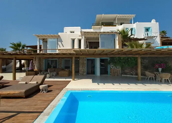 Villa M11 - Seaview - Luxury With Pools & Views Panormos (Mykonos)