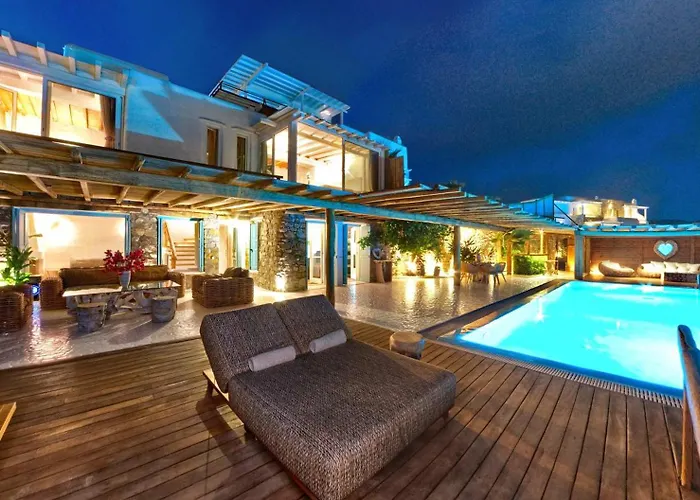 Villa M11 - Seaview - Luxury With Pools & Views Panormos (Mykonos)